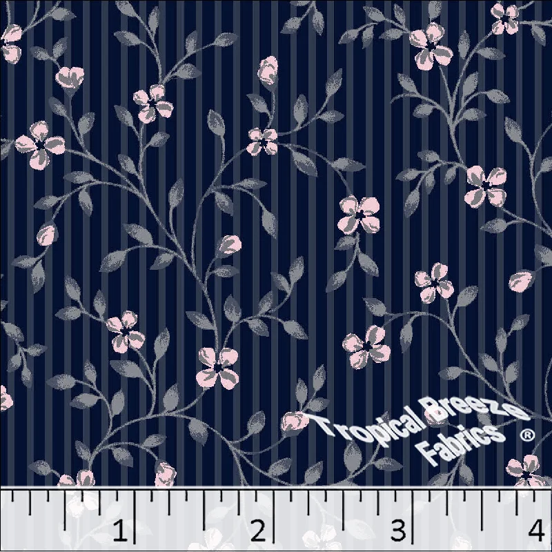 Poly Cotton Floral Dress Fabric 5641