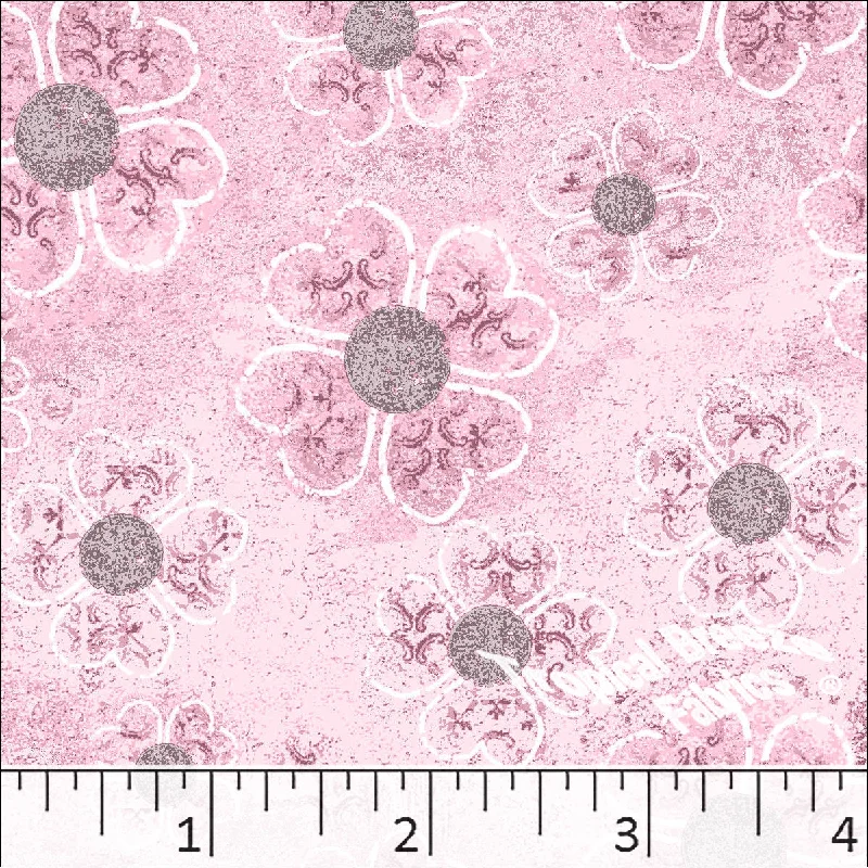 Standard Weave Blossom Print Dress Fabric 6158
