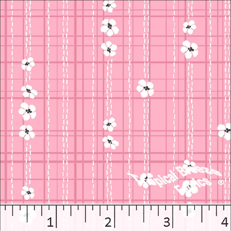 Standard Weave Plaid Poly Cotton Dress Fabric 5984