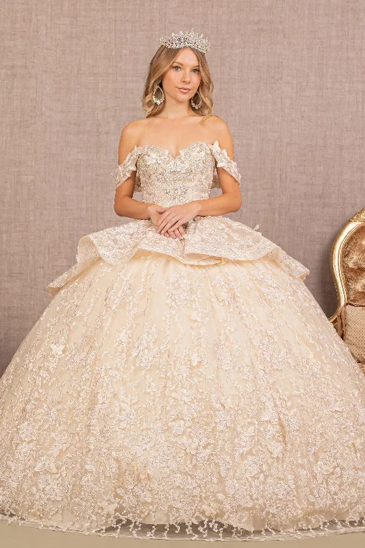 Long Ball Gown Quinceanera Dress