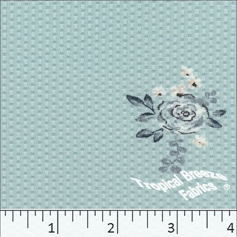 Bubble Knit Print Dress Fabric 32843