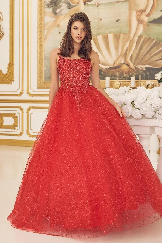 Nox Anabel CU1112 Long Quinceanera Dress Sweet 16 Gown