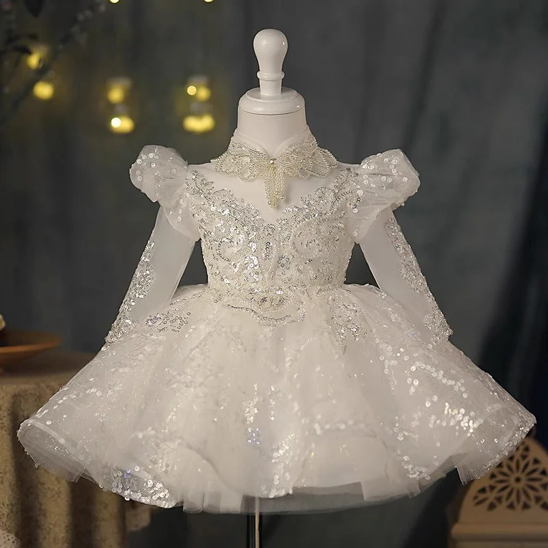 Baby Girls Birthday Dresses Sequined Dress Flower Girls Toddler Beauty Pageant Dress Baby Girls Birthday Dresses Sequined Dress Flower Girls Toddler Beauty Pageant Dress