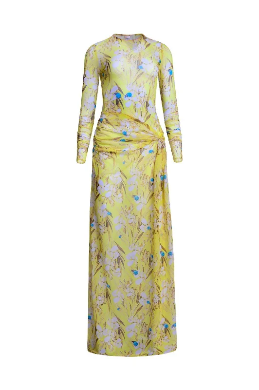 Knotted Mesh Dress