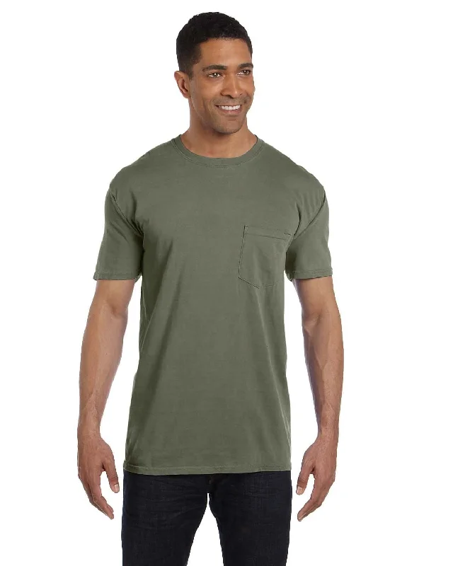 Comfort Colors Garment-Dyed Pocket T-Shirt | Sage Lace Blend Ribbed Blend Corduroy Blend Comfort Colors Garment-Dyed Pocket T-Shirt | Sage Lace Blend Ribbed Blend Corduroy Blend
