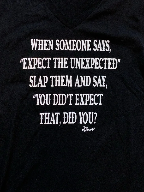 When Someone Says ... T Shirt Polka Dot Checkered Tartan